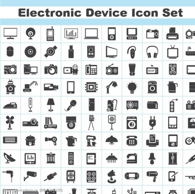 電氣產(chǎn)品圖標圖片素材 全面解析電子產(chǎn)品視覺設(shè)計
